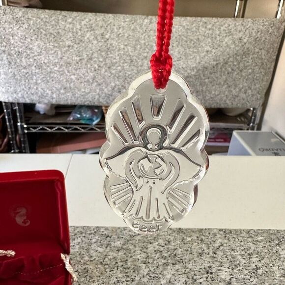 Waterford Crystal 1999 The Songs of Christmas 4th Ed “Joy to the World” Ornament - Picture 3 of 9